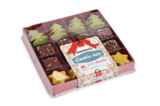 Beeztees kerstkoekjes mix 32st