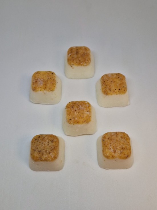 Schapenvetblokjes knoflook